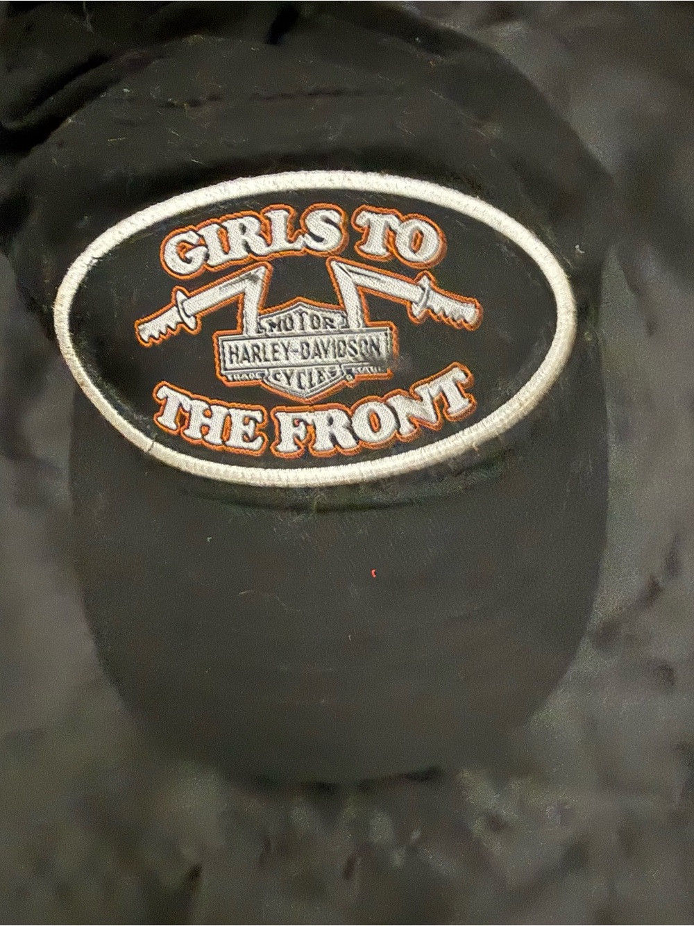 Harley-Davidson Black Girls To The Front Cadet’s Hat